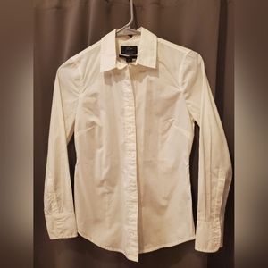 J. Crew white Slim Stretch Perfect Shirt 0P
